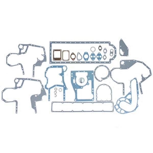 Aftermarket Lower Gasket Set Fits CaseIH Tractor Models Hydro 86 1046 1055 3136817R99 - main